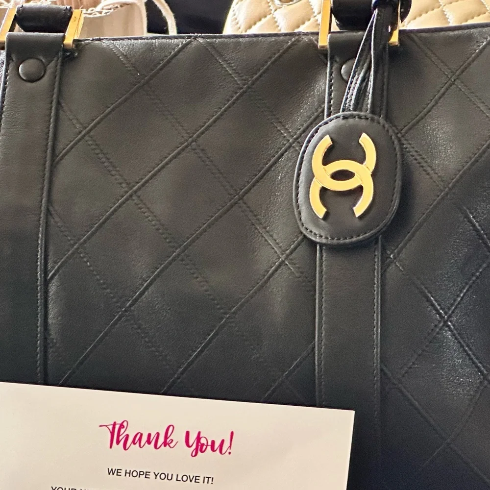 Authentic Chanel Boston Bag - Picture 7 of 9